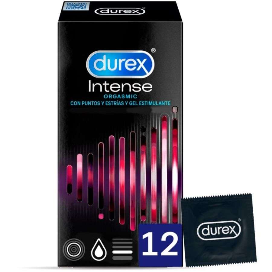 Profilattici Durex Intense Orgasmic 12 pezzi