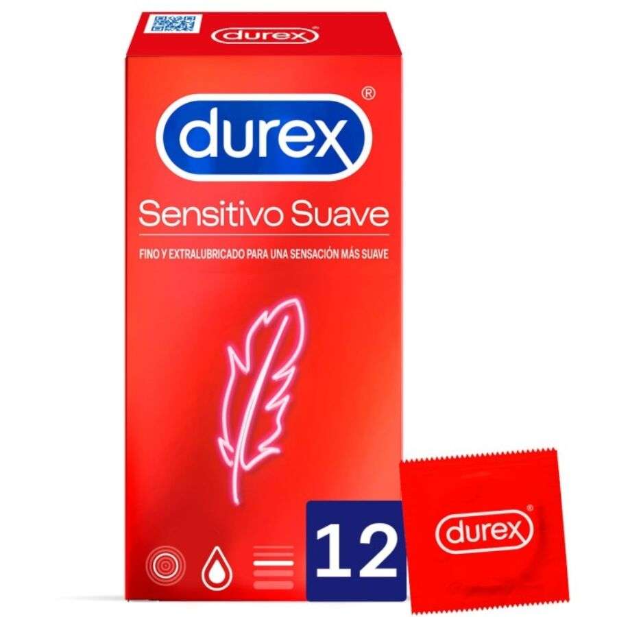 Preservativi Durex Sensitive Soft 12 pezzi