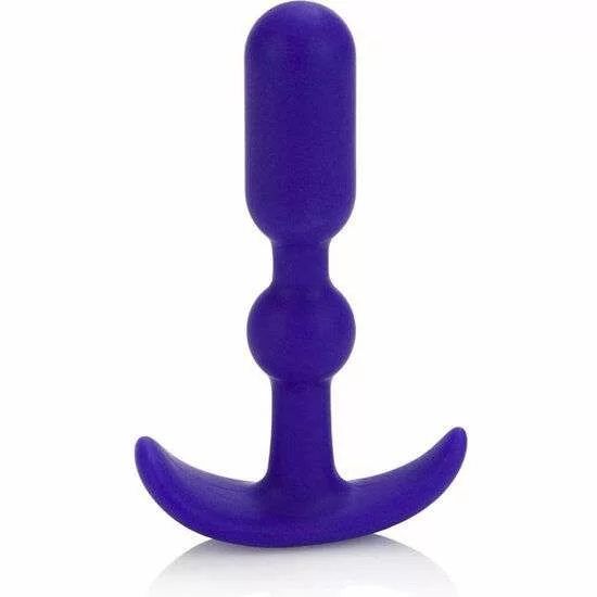 Anal Plug Calex Booty Teaser con Maniglia colore blu