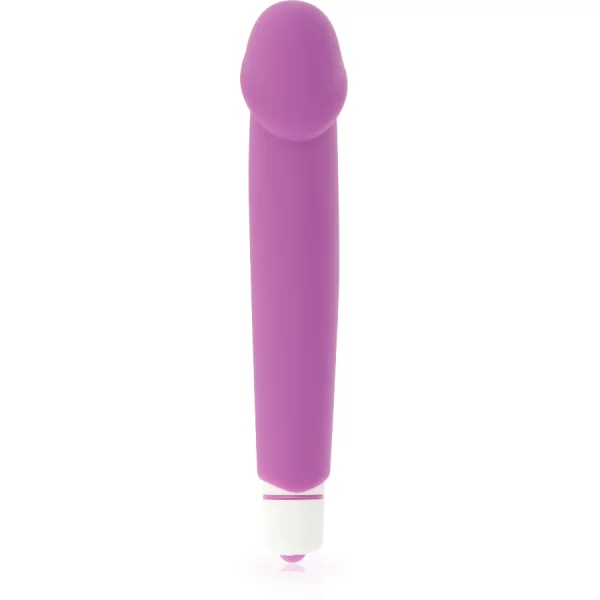 Vibratore Dolce Vita con Glande Marcato in Silicone viola 4