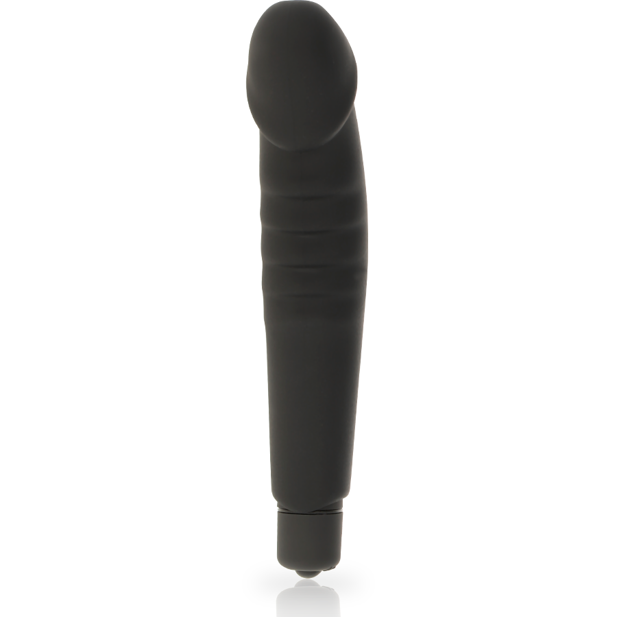 Vibratore Punto G Dolce Vita Realistic Pleasure Silicone Nero 4 Vibratore Punto G Dolce Vita Realistic Pleasure Silicone Nero 4