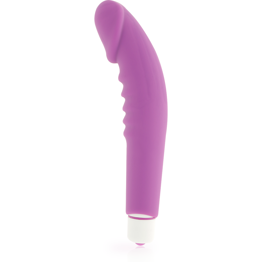 Vibratore Punto G Dolce Vita Realistic Pleasure Silicone Viola Vibratore Punto G Dolce Vita Realistic Pleasure Silicone Viola