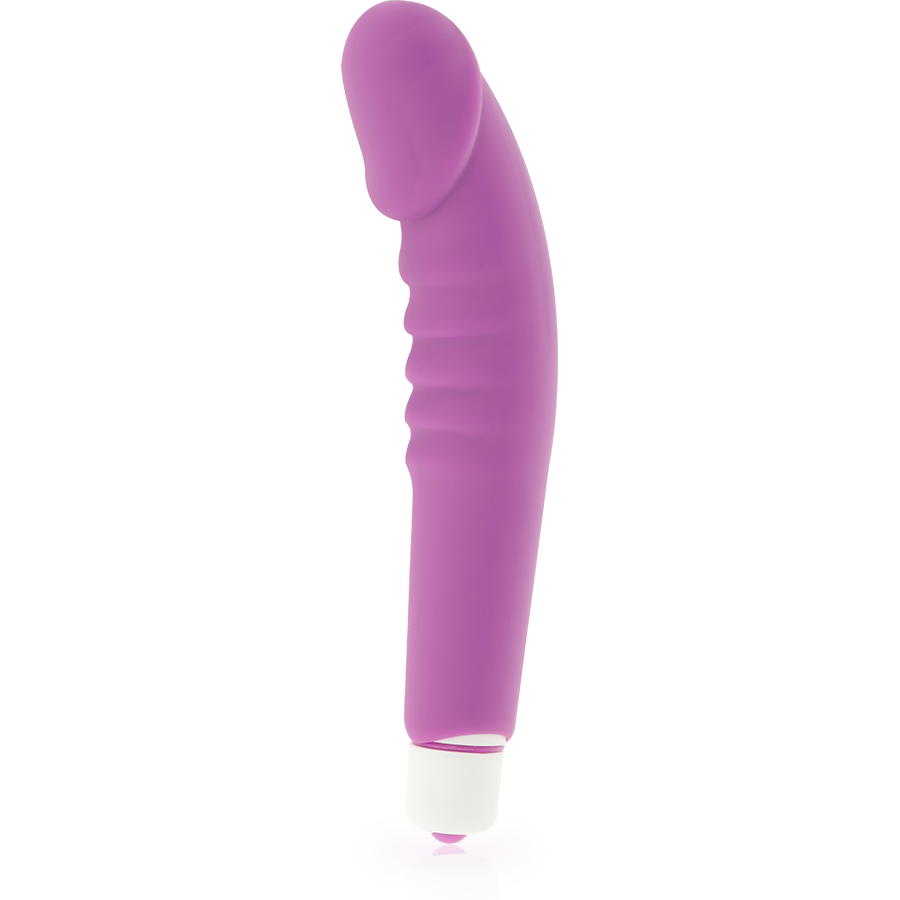 Vibratore Punto G Dolce Vita Realistic Pleasure Silicone Viola 3 Vibratore Punto G Dolce Vita Realistic Pleasure Silicone Viola 3
