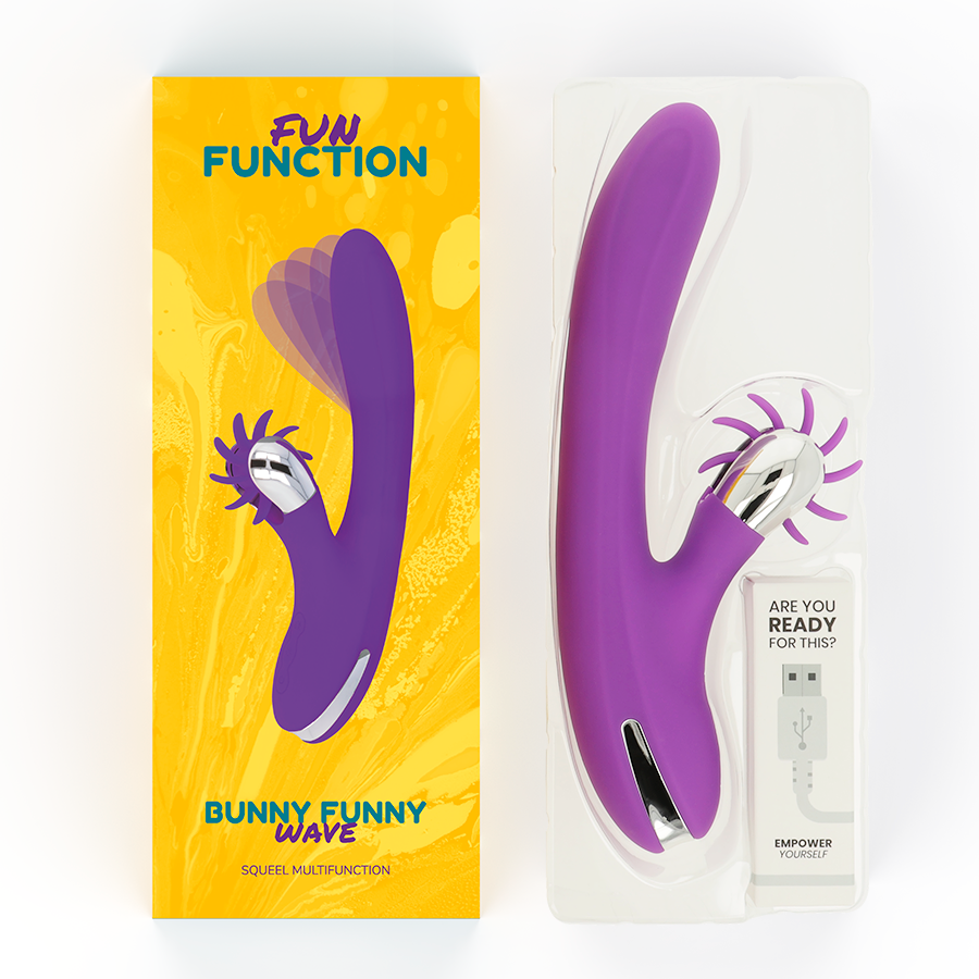 Vibratore Punto G Bunny Funny Wave 2.0 3 Vibratore Punto G Bunny Funny Wave 2.0 3