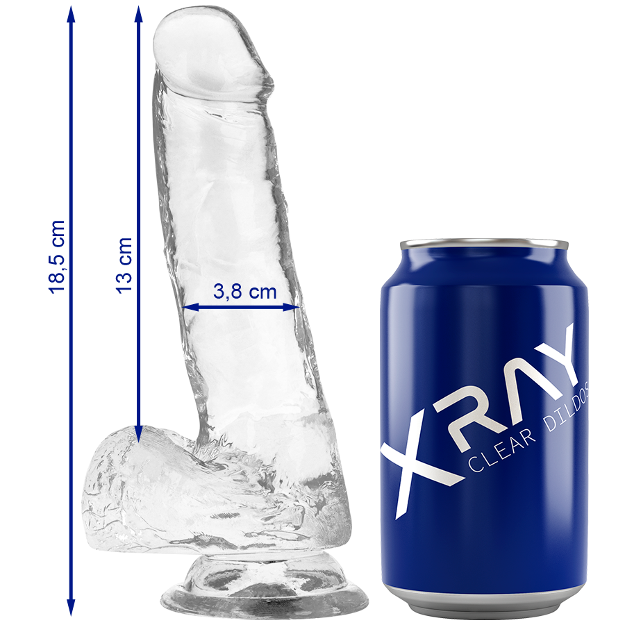 Jelly Dildo Realistico 18 cm – X Ray