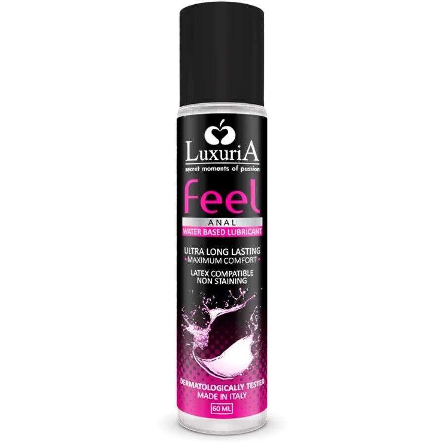 Lubrificante Luxuria Feel Anale a Base d’Acqua 60 ml