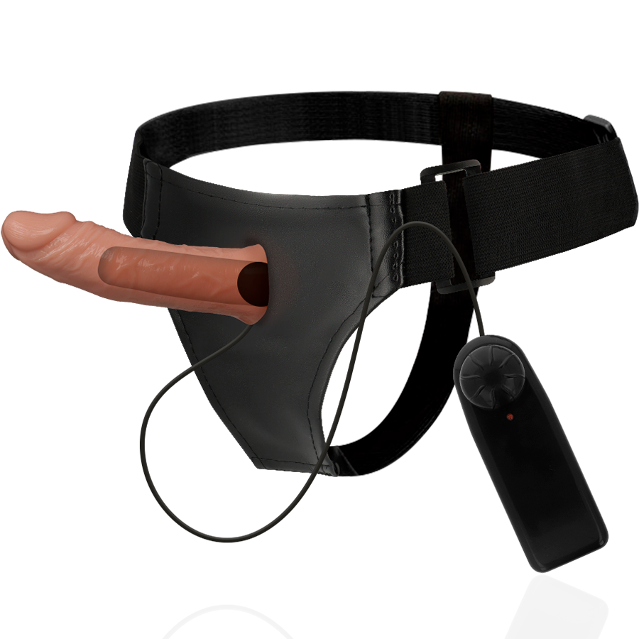 Vibratore Indossabile Harness Attraction Carne – Benny 15 X 4.5CM