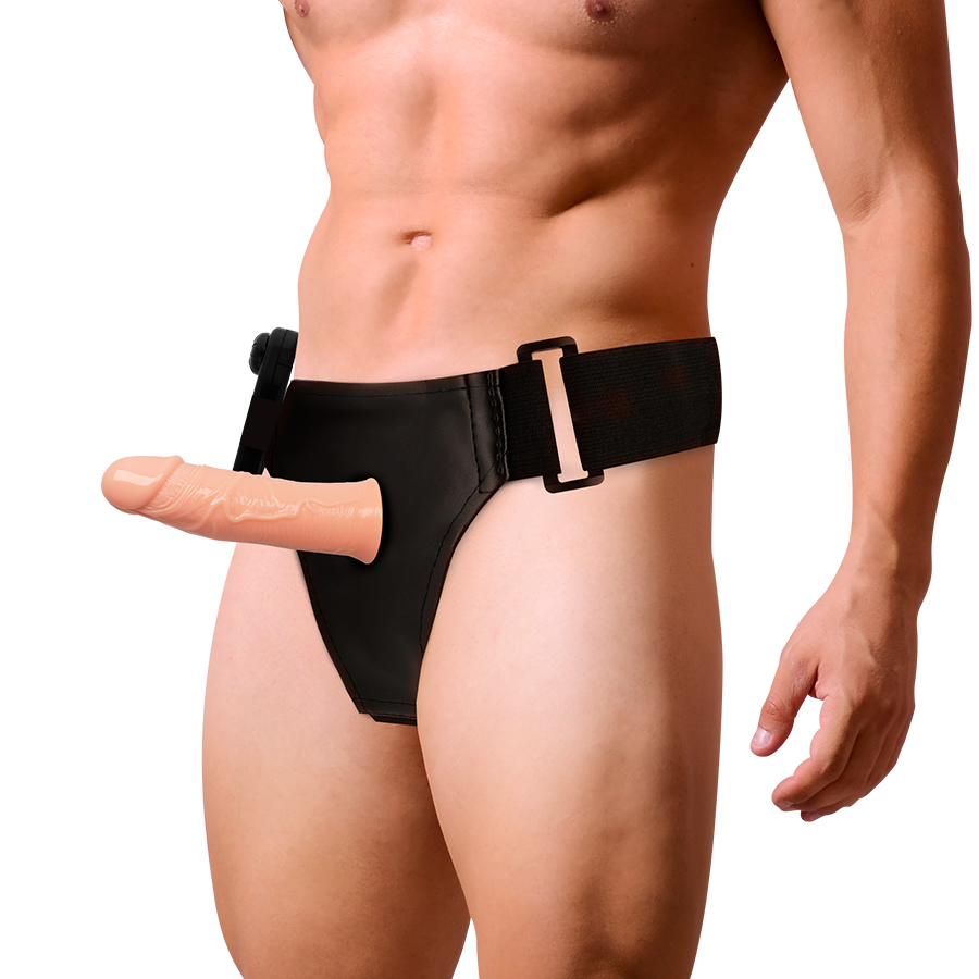 Vibratore Indossabile Harness Attraction Carne – Gregory