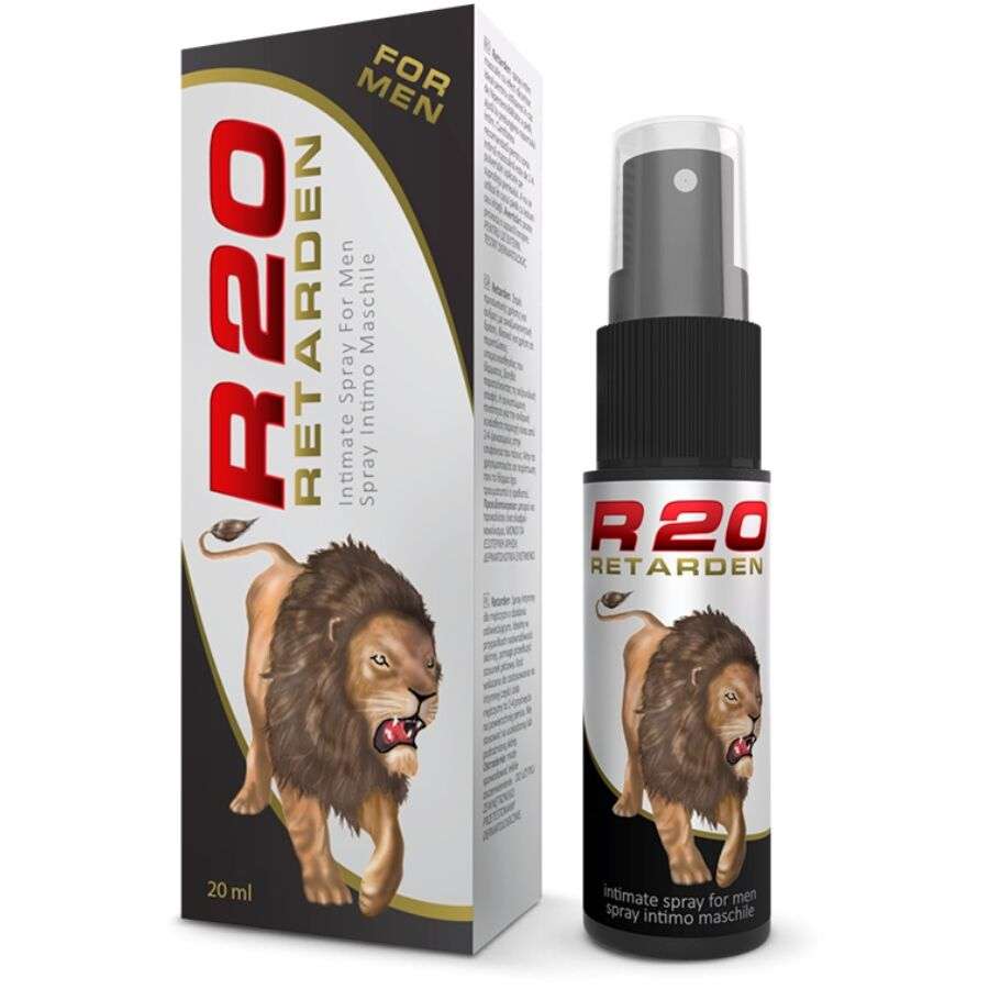 Spray Ritardante Sessuale R20 per Uomo Effetto Freddo 20 ml