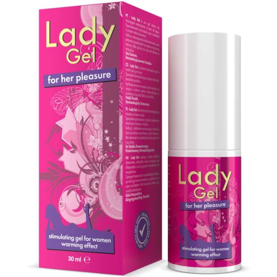 Lady Gel For Ger Pleasure Stimolante Sessuale Effetto Caldo 30 ml 2