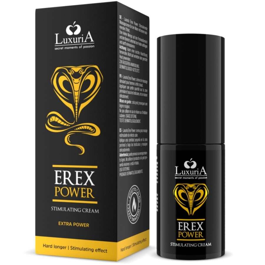 Crema Stimolante per Erezione Erex Power Hard Longer Penis 30 ml