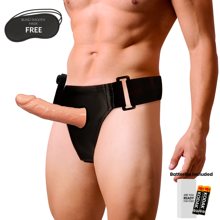 Vibratore Indossabile Harness Attraction Carne – Benny 15 X 4.5CM