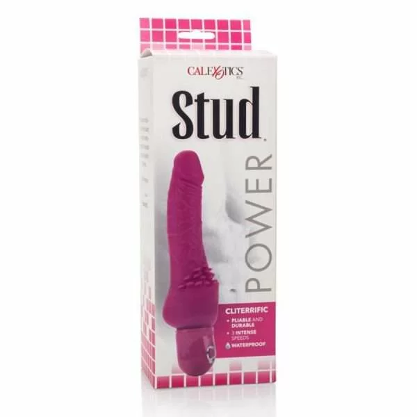 Vibratore Calex Power Stud Cliterrific Rosa 19,05 cm 3