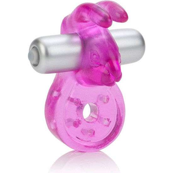 Anello per Pene con Micro Vibratore a Coniglietto – Calex