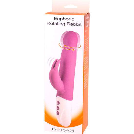 Vibratore Rabbit Sevencreations Euphoric Lilla Rotante 23,4 cm 5 Vibratore Rabbit Sevencreations Euphoric Lilla Rotante 23,4 cm 5