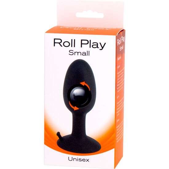 Plug Anale Roll Play con Sfera Interna Roteante Small Or