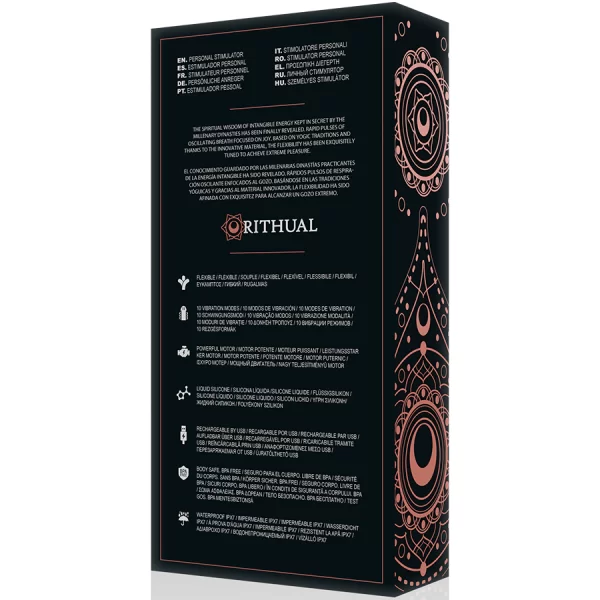 Vibratore Rithual Kriya Punto G Nero 4