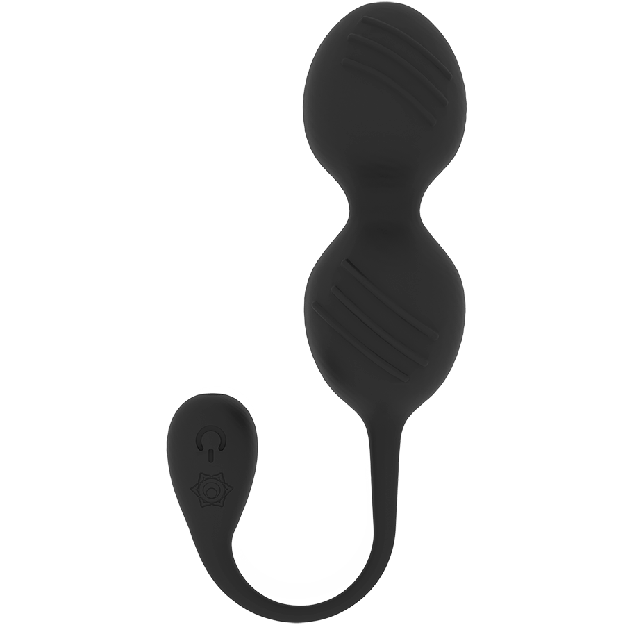 Palline Vaginali Ricaricabili in Silicone Nisha – Nero 2