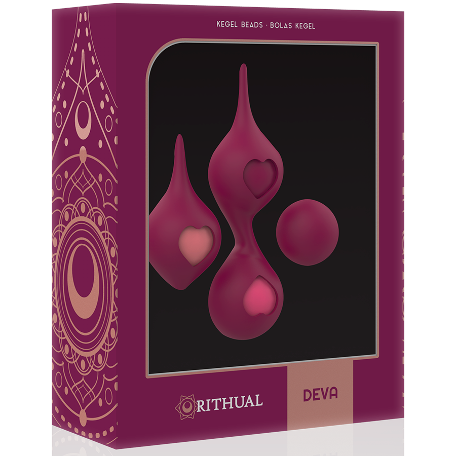 Set Per Allenamento Pelvico Rithual Deva Orchid 3 Set Per Allenamento Pelvico Rithual Deva Orchid 3
