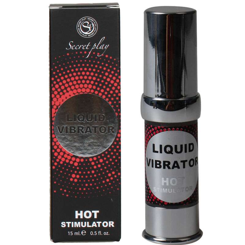 Vibratore Liquido Stimolante Effetto Calore Aroma Fragola e Crema 15 ml