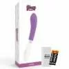 Vibratore Punto G Glossy John Viola e Bianco