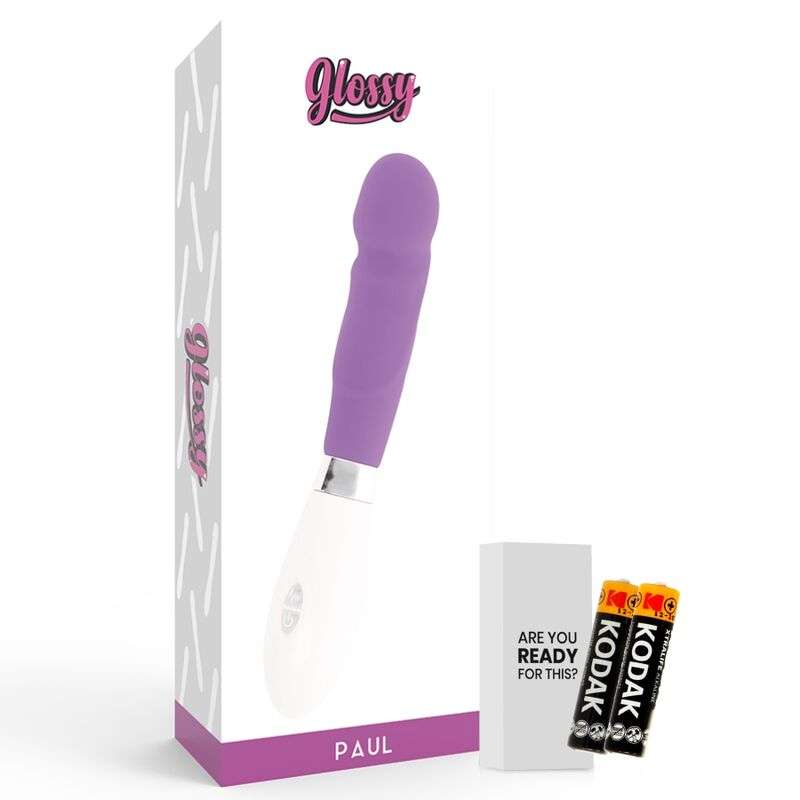 Vibratore per Donne Glossy Paul viola 9