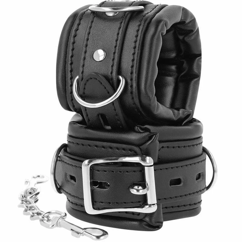 Polsini Costrittivi Bdsm Darkness colore Nero