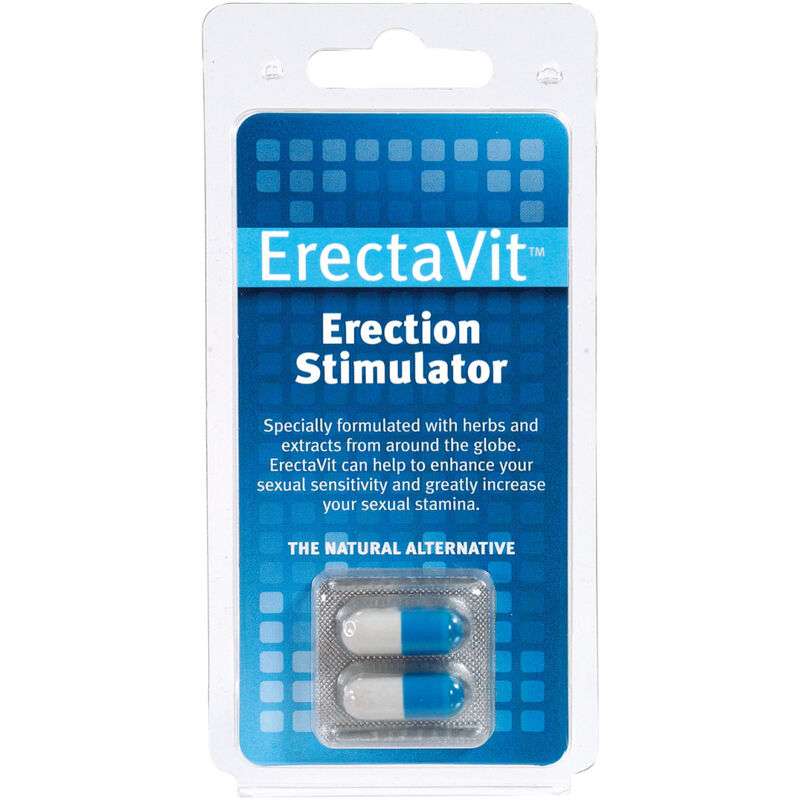 Capsule Stimolanti Sessuali Erectavit per Uomo Due Capsule
