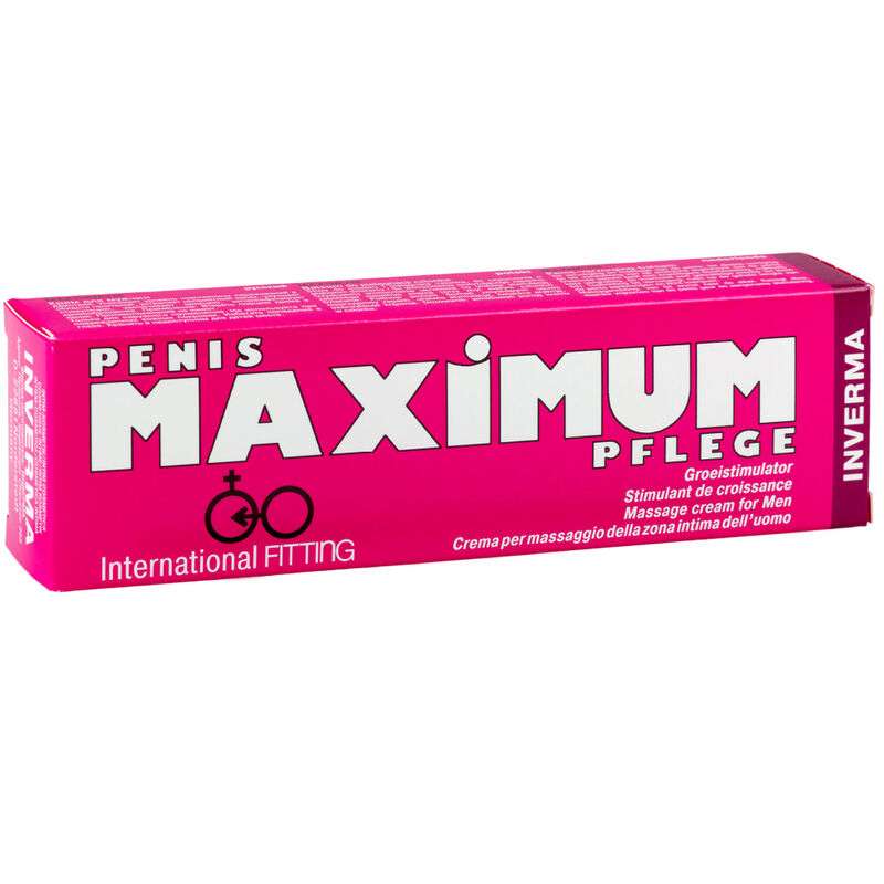 Crema per Erezione Pene Penis Maximun Pflege Inverma