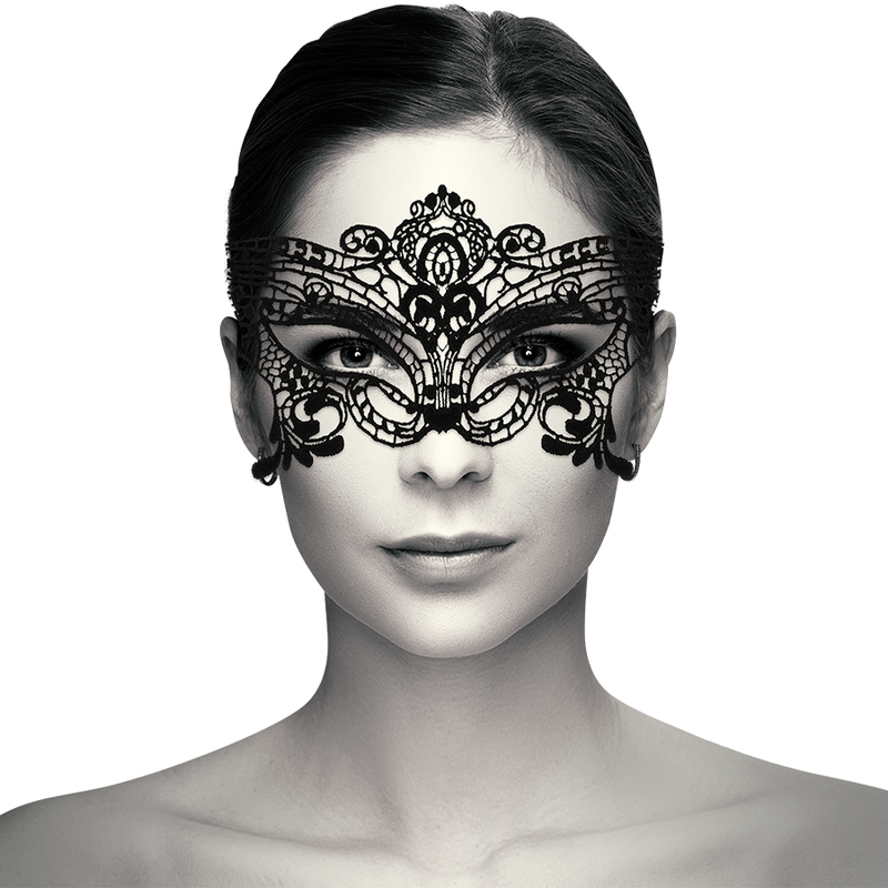 Maschera Elegante in Pizzo Coquette Chic Desire nera