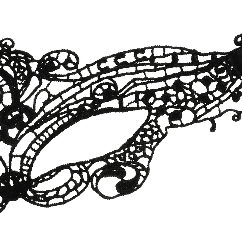 Maschera Coquette Chic Desire in Pizzo Colore Nero 9 Maschera Coquette Chic Desire in Pizzo Colore Nero 9