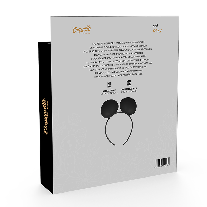 Cerchietto Donna con Orecchie da Topolina – Coquette 3 Cerchietto Donna con Orecchie da Topolina – Coquette 3