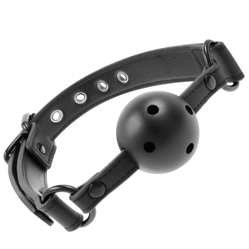 Ball Gag Begme Black Edition Vegan In Pelle