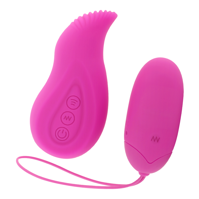 Stimolatore Vaginale Moressa Edagar con Telecomando colore rosa 21