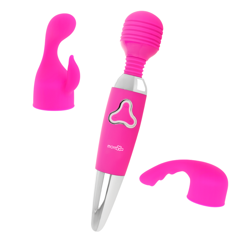 Massaggiatore Erotico Moressa Odilon Premium Silicone colore Rosa 2