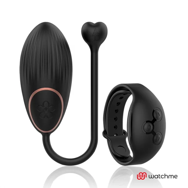 Ovulo Vibrante Anne’s Desire Curve con Telecomando da Polso nero 2