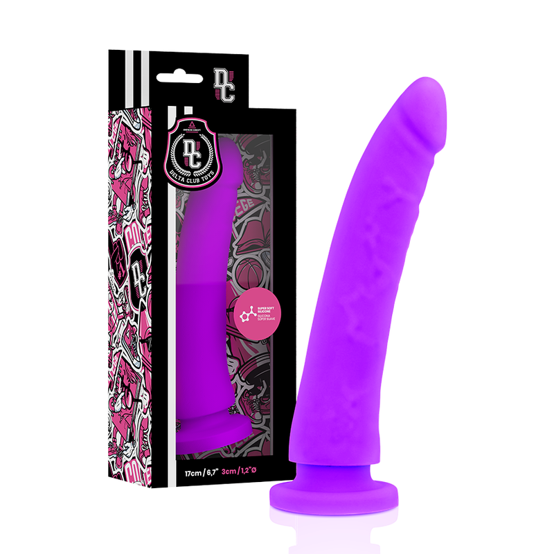 Dildo Indossabile Donna con Imbracatura – Delta Club – 17Cm Viola 3 Dildo Indossabile Donna con Imbracatura – Delta Club – 17Cm Viola 3