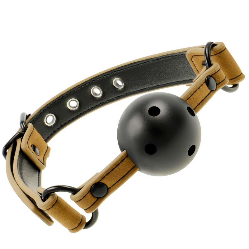 Ball Gag Begme Black Edition Vegan In Pelle