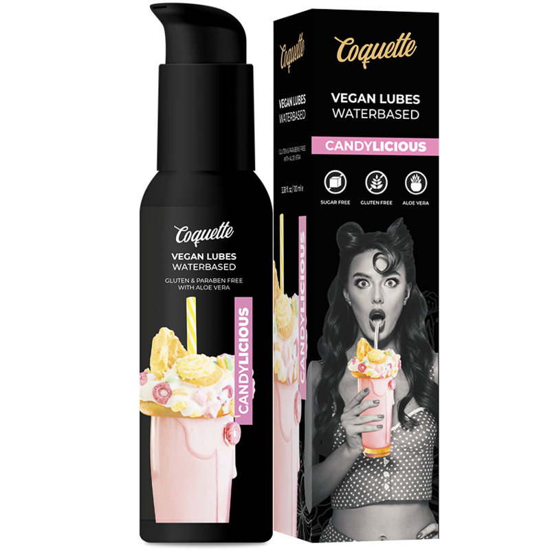 Lubrificante Coquette Premium Experience Vegano Caramelle e Ciambelle 100 ml