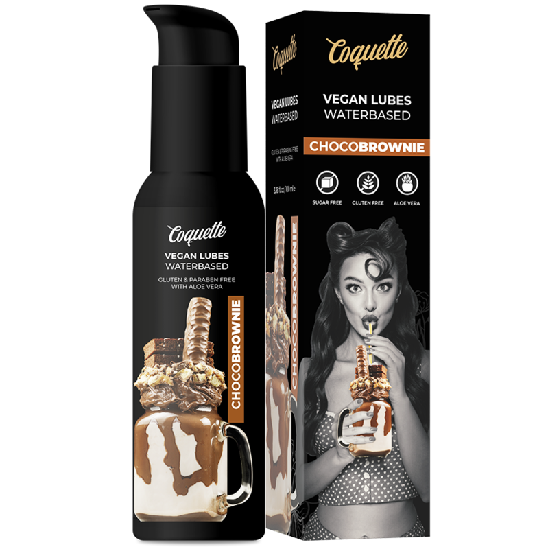 Lubrificante Coquette Premium Experience Vegano Chocobrownie 100 ml