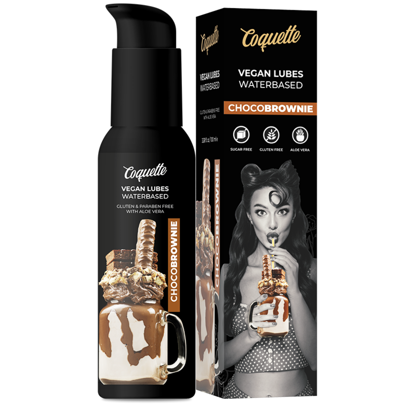 Lubrificante Coquette Premium Experience Vegano Chocobrownie 100 ml 2