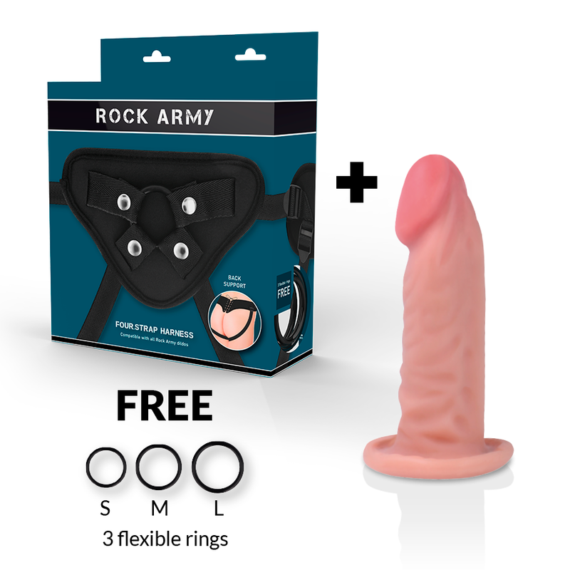 Strap On Dildo Dual Density Tiger – 14 cm 3 Strap On Dildo Dual Density Tiger – 14 cm 3