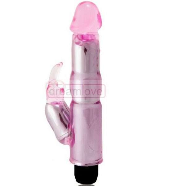 Mini Vibratore Rabbit Naughty Puppy colore Rosa 2