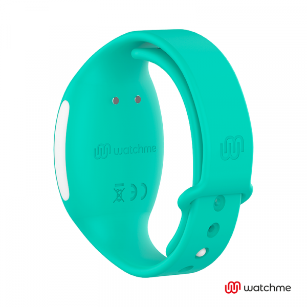 Ovulo Vibrante Wearwatch con Telecomando da Polso Blu e Acquamarina 4