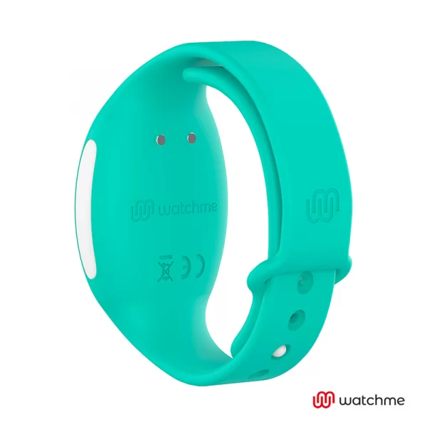 Stimolatore Wearwatch Dual Pleasure Cotrollo da Polso Verde Acqua 4