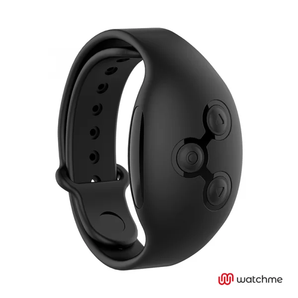 Stimolatore Wearwatch Dual Pleasure Cotrollo da Polso Fucsia e Nero 4