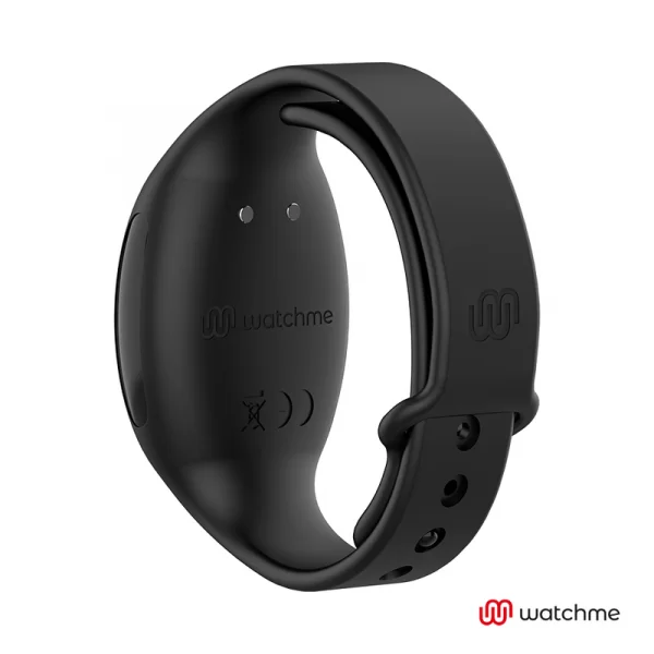 Stimolatore Wearwatch Dual Pleasure Cotrollo da Polso Fucsia e Nero 5