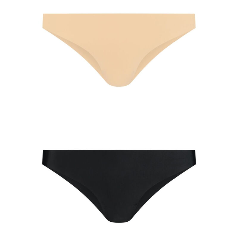 BYE BRA PACK 2 BRASILEÑAS NEGRAS Y BEIGE 3