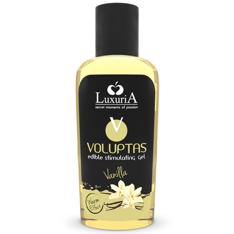 LUXURIA VOLUPTAS GEL ALIMENTARE STIMOLANTE EFFETTO RISCALDANTE – VANIGLIA 100 ML