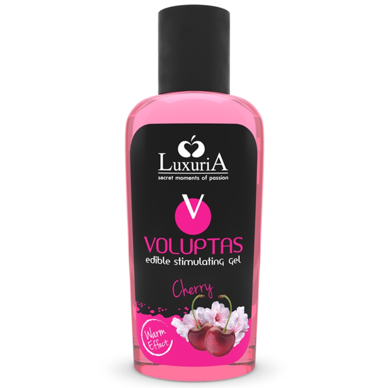 LUXURIA VOLUPTAS GEL STIMOLANTE ALIMENTARE EFFETTO RISCALDANTE – CILIEGIA 100 ML